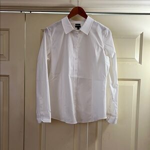 Talbots Crisp White Dress Shirt